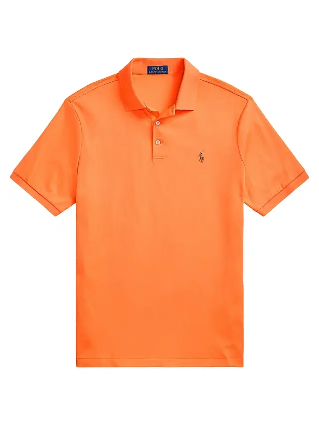 Polo Ralph Lauren Men's Classic-Fit Pima Cotton Polo Shirt - Sunset Orange