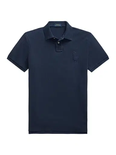 Polo Ralph Lauren Men's Custom-Slim-Fit Big Pony Mesh Polo Shirt - Cruise Navy - Size XXL | Thumbnail 1 Polo Ralph Lauren Men's Custom-Slim-Fit Big Pony Mesh Polo Shirt - Cruise Navy - Size XXL | Thumbnail 1