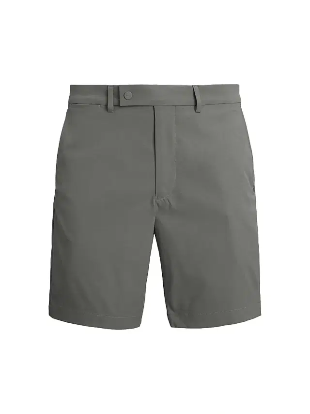 RLX Ralph Lauren Men's 9'' Tailored-Fit Performance Shorts - Perfect Grey