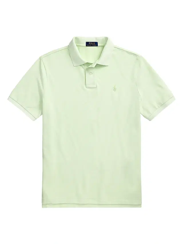 Polo Ralph Lauren Men's Classic-Fit Mineral-Dyed Mesh Polo Shirt - Leaf