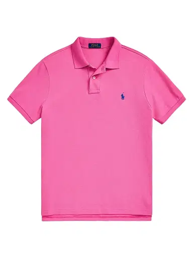 Polo Ralph Lauren Men's Classic-Fit Mesh Polo Shirt - Peony - Size XL | Thumbnail 1