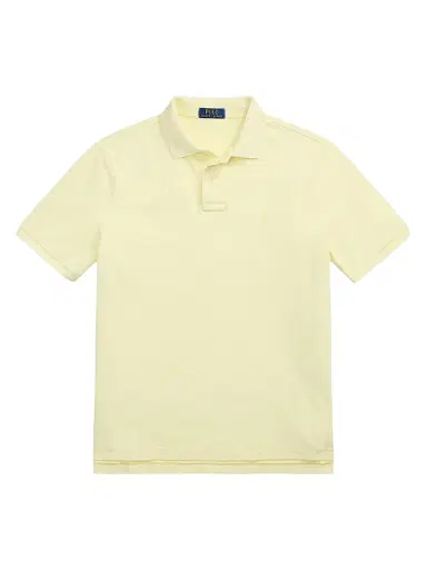 Polo Ralph Lauren Men's Classic-Fit Mineral-Dyed Mesh Polo Shirt - Lime - Size XL | Thumbnail 1 Polo Ralph Lauren Men's Classic-Fit Mineral-Dyed Mesh Polo Shirt - Lime - Size XL | Thumbnail 1