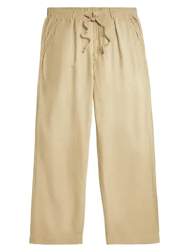 Polo Ralph Lauren Men's Relaxed-Fit Linen-Cotton Pants - Coastal Beige | Thumbnail 1 Polo Ralph Lauren Men's Relaxed-Fit Linen-Cotton Pants - Coastal Beige | Thumbnail 1