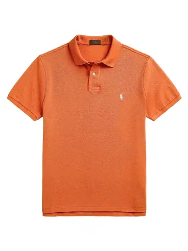 Polo Ralph Lauren Men's Classic-Fit Mesh Polo Shirt - Spring Melon - Size XXL | Thumbnail 1
