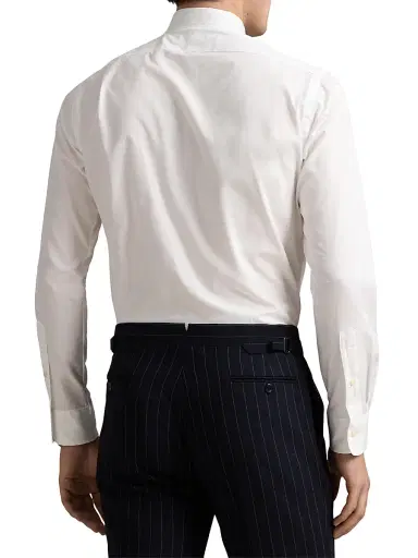 Polo Ralph Lauren Men's Classic Fit Poplin Button-Front Shirt - White - Size XXL | Thumbnail 4