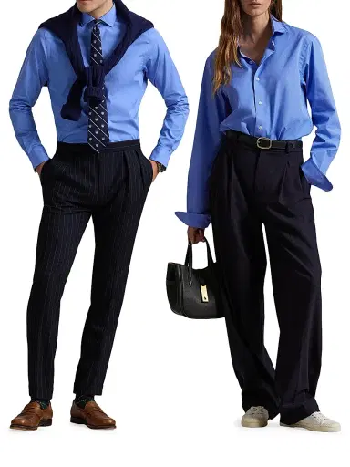 Polo Ralph Lauren Men's Classic Fit Poplin Button-Front Shirt - Harbor Island Blue - Size XXL | Thumbnail 6