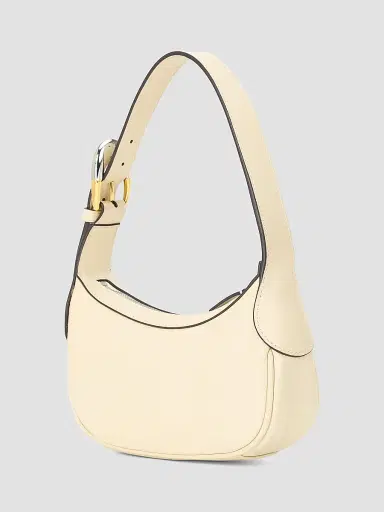 Staud Women's Owen Leather Shoulder Bag - Cream | Thumbnail 2 Staud Women's Owen Leather Shoulder Bag - Cream | Thumbnail 2