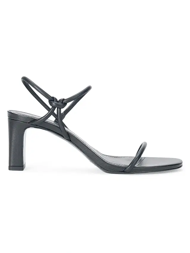 Staud Women's Laurel 65MM Leather Sandals - Black