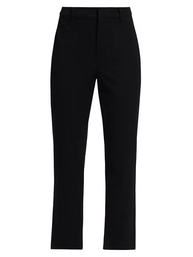 L'AGENCE Women's Ketra Baby Bootcut Crop Trousers - Black