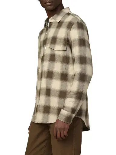 Joe's Jeans Men's The Reynolds Plaid Shirt - Bungee Plaid | Thumbnail 4