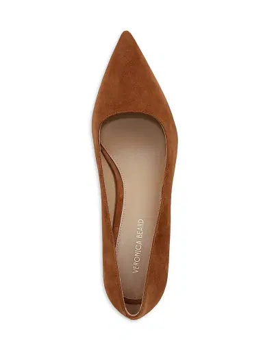 Veronica Beard Women's Rita 65MM Suede Pumps - Hazelwood - Size 11 | Thumbnail 4