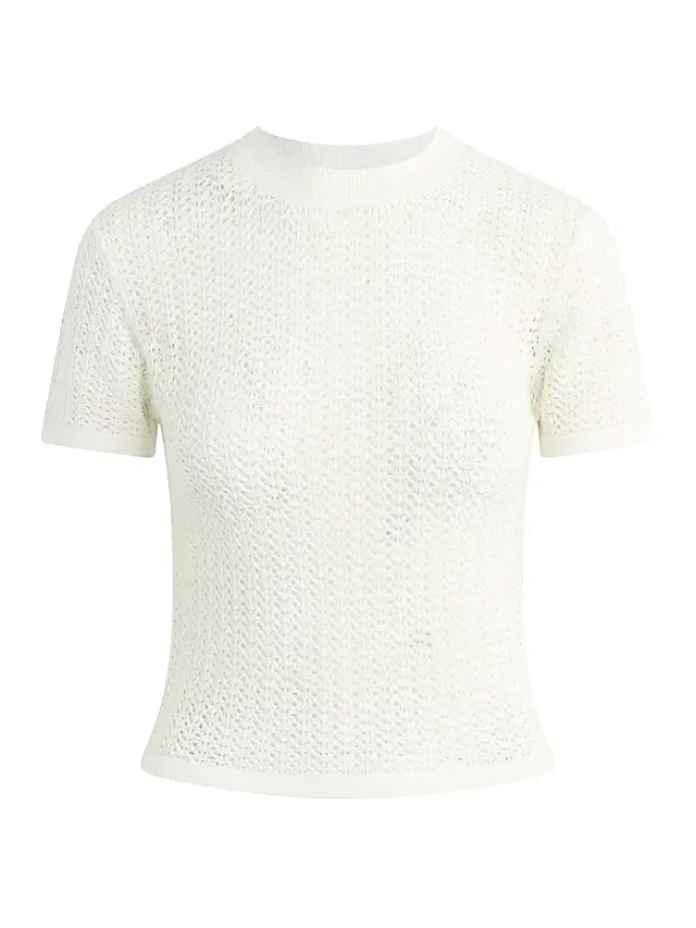 Women's The Crochet Baby T-Shirt - Ecru