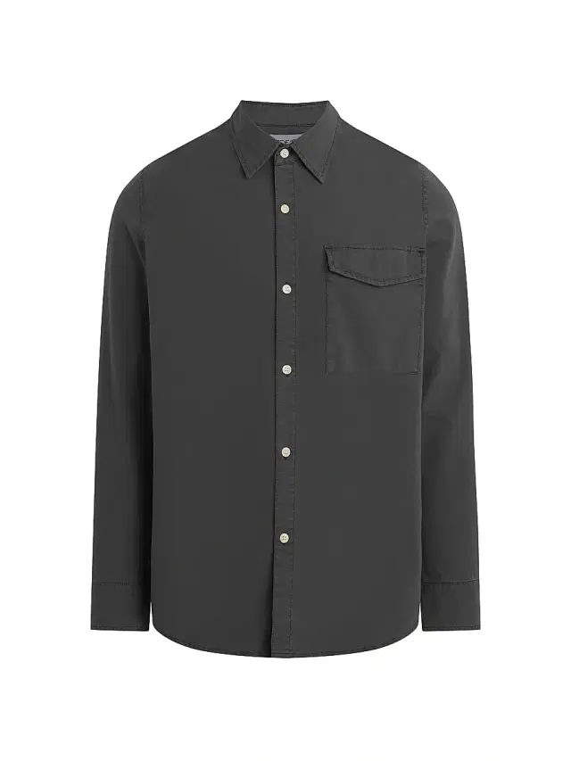 Joe's Jeans Men's Reynolds Pocket Shirt - Black Oyster