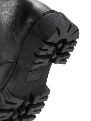 Staud Women's Henry Leather Combat Boots | Thumbnail 5