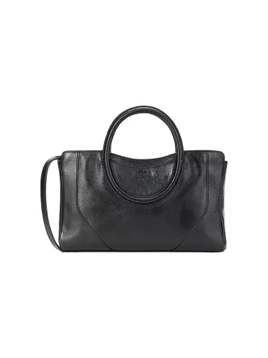 Staud Women's Mini Maude Leather Satchel - Black | Thumbnail 1