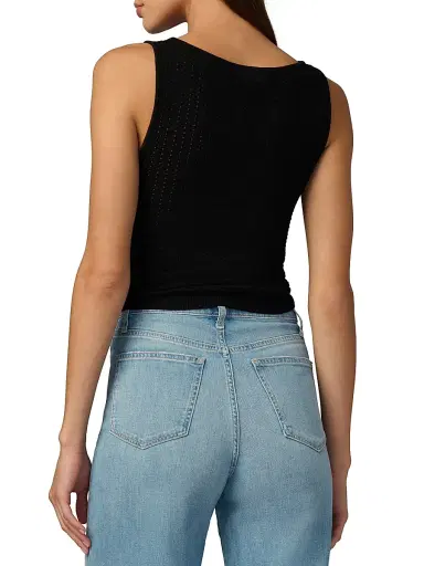 Joe's Jeans Women's Crochet Boatneck Tank | Thumbnail 5 Joe's Jeans Women's Crochet Boatneck Tank | Thumbnail 5