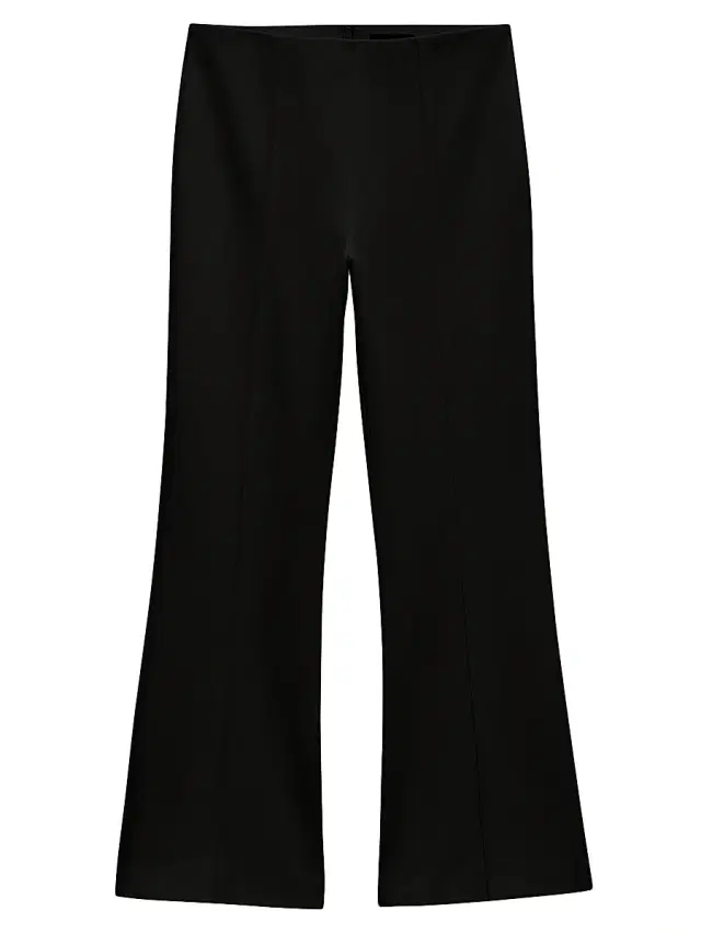 rag & bone Women's Irina Cropped Kick-Flare Pants - Black