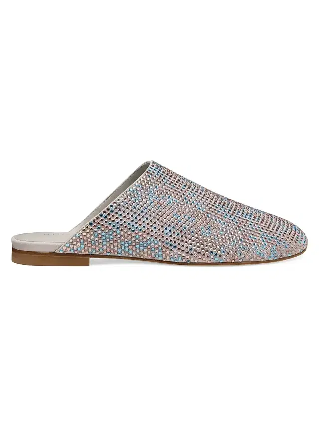 Women's Talia Shine Mules - Perla