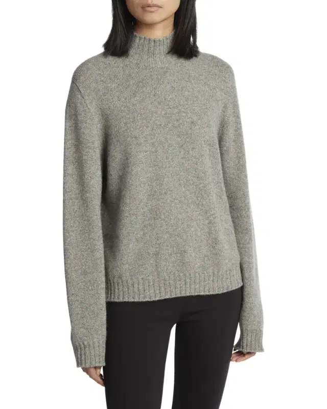 THE ROW Kensington High-Neck Cashmere Sweater