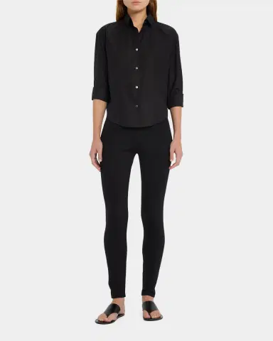 The Row Woolworth Mid-Rise Ankle Leggings | Thumbnail 2
