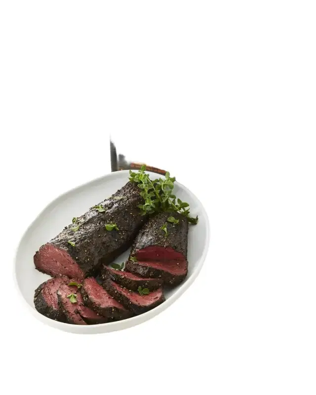 Perini Ranch Mesquite Smoked Peppered Beef Tenderloin & Steakhouse Cookbook
