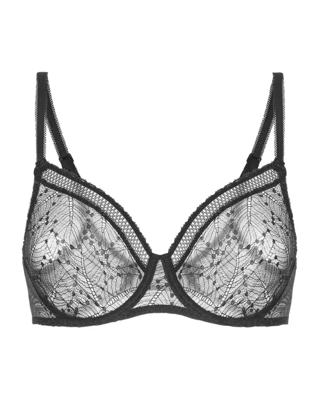 Comete Molded Full Cup Convertible Lace Bra