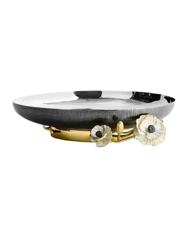 Michael Aram Anemone Medium Footed Platter