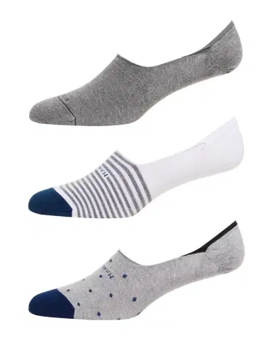 Marcoliani Men 's 3-Pack Invisible Socks | Thumbnail 1