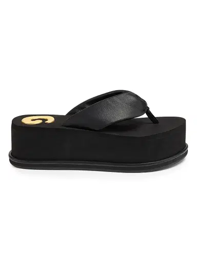 Cult Gaia Women's Leather Platform Sandals | Thumbnail 1 Cult Gaia Women's Leather Platform Sandals | Thumbnail 1