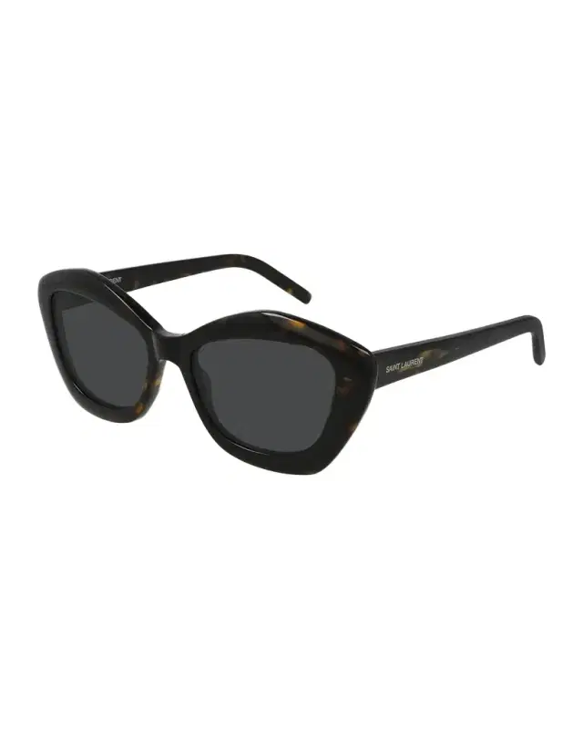 Saint Laurent Irregular Acetate Sunglasses