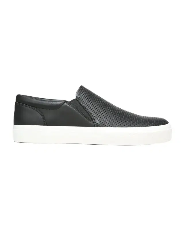Men 's Fletcher Perforated Leather Slip-On Sneakers