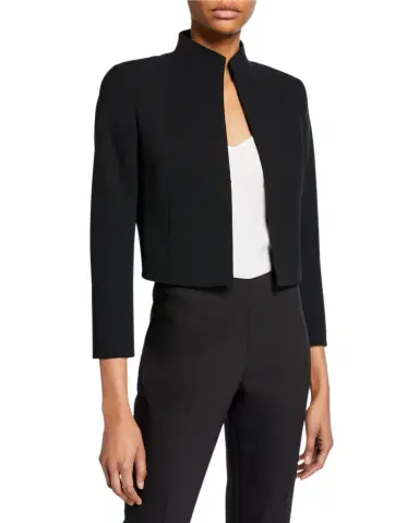 Akris Pandora Short Wool Jacket | Thumbnail 1