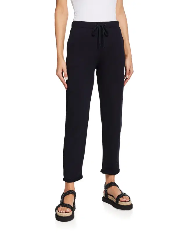 Majestic Filatures French Terry Cuffed Drawstring Pants