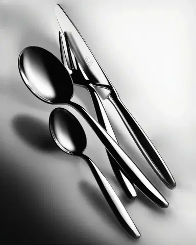 Mepra Acqua 5-Piece Flatware Set | Thumbnail 2 Mepra Acqua 5-Piece Flatware Set | Thumbnail 2