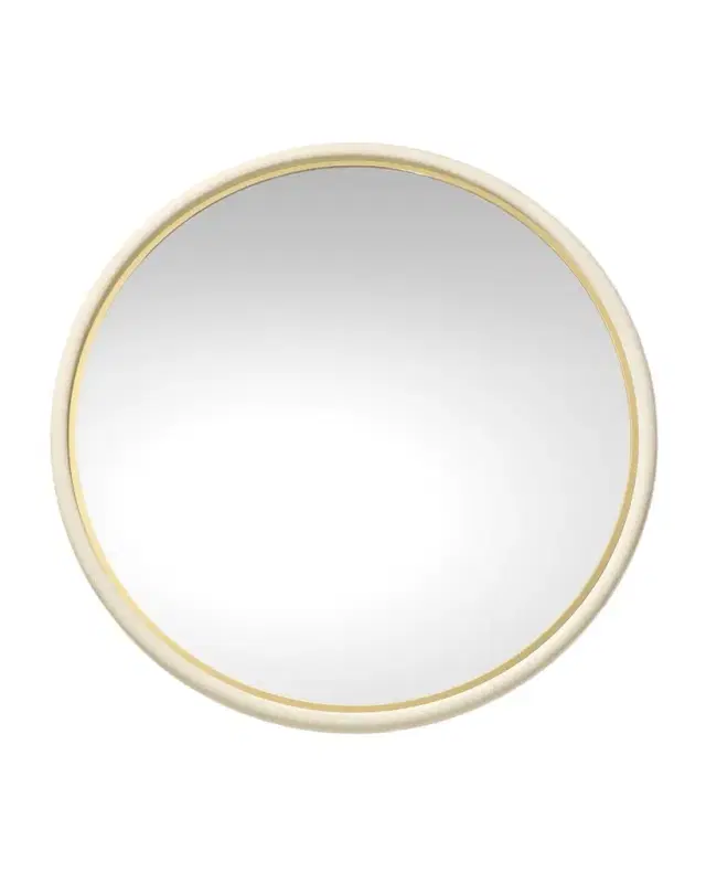 AERIN Faux Shagreen Wall Mirror