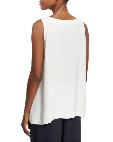 Eskandar A-Line Silk Shell | Thumbnail 2 Eskandar A-Line Silk Shell | Thumbnail 2