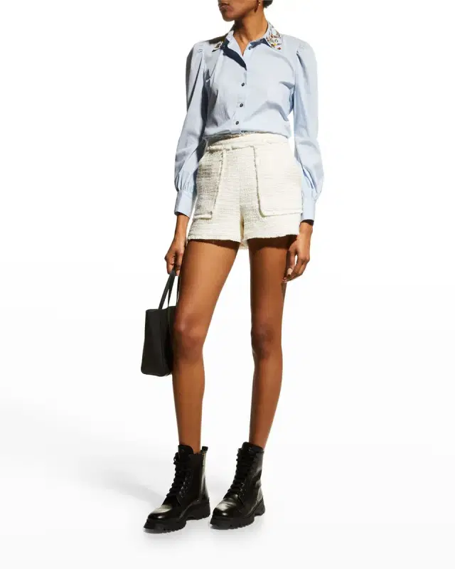 Cinq a Sept Allen Boucle Short