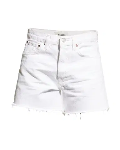 AGOLDE Parker Long Frayed Shorts | Thumbnail 1