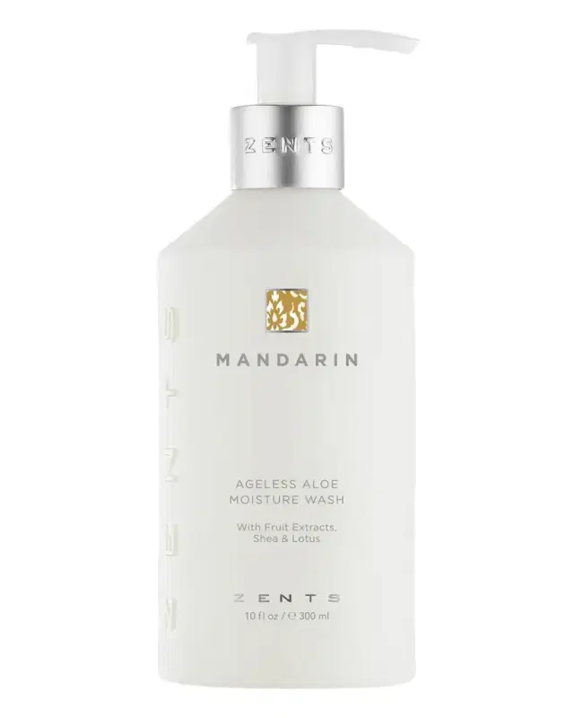 ZENTS 10 oz. Mandarin Ageless Aloe Moisture Wash