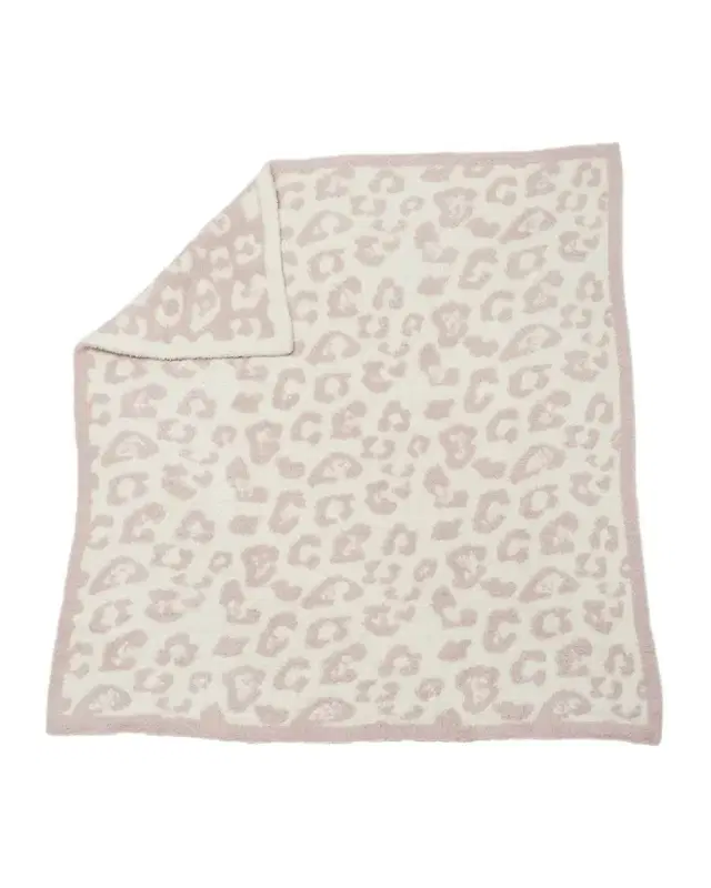Barefoot Dreams Kid 's Barefoot in the Wild CozyChic Jacquard Blanket