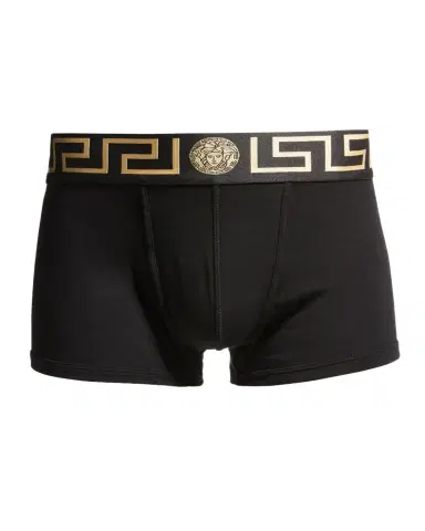 Versace Men's 3-Pack Low Rise Greca Trunk | Thumbnail 1 Versace Men's 3-Pack Low Rise Greca Trunk | Thumbnail 1