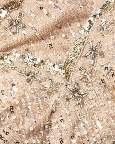 Mac Duggal Beaded Cap-Sleeve Sweetheart Gown | Thumbnail 5 Mac Duggal Beaded Cap-Sleeve Sweetheart Gown | Thumbnail 5