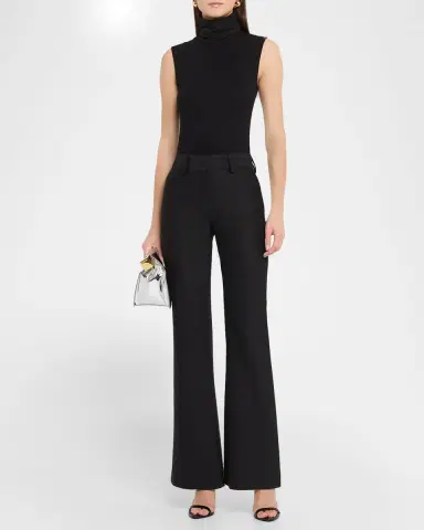 MAJESTIC FILATURES Soft Touch Viscose Sleeveless Turtleneck Top | Thumbnail 2 MAJESTIC FILATURES Soft Touch Viscose Sleeveless Turtleneck Top | Thumbnail 2