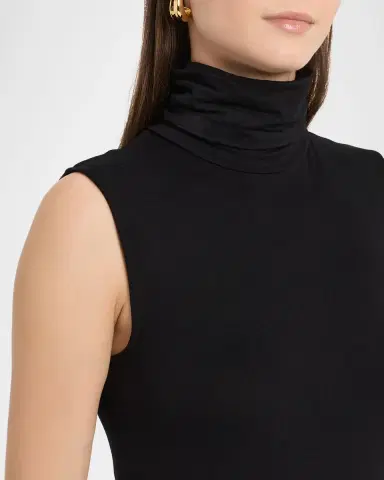 MAJESTIC FILATURES Soft Touch Viscose Sleeveless Turtleneck Top | Thumbnail 5 MAJESTIC FILATURES Soft Touch Viscose Sleeveless Turtleneck Top | Thumbnail 5