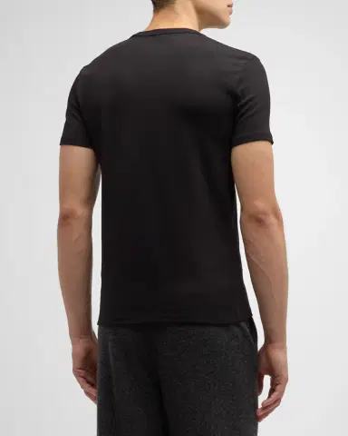 Tom Ford Men's Cotton Stretch Jersey T-shirt | Thumbnail 3