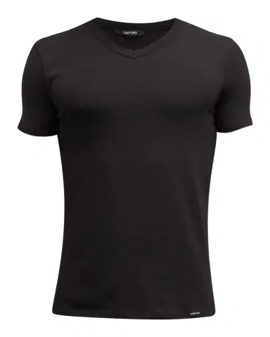 Tom Ford Men's Cotton Stretch Jersey T-shirt | Thumbnail 1
