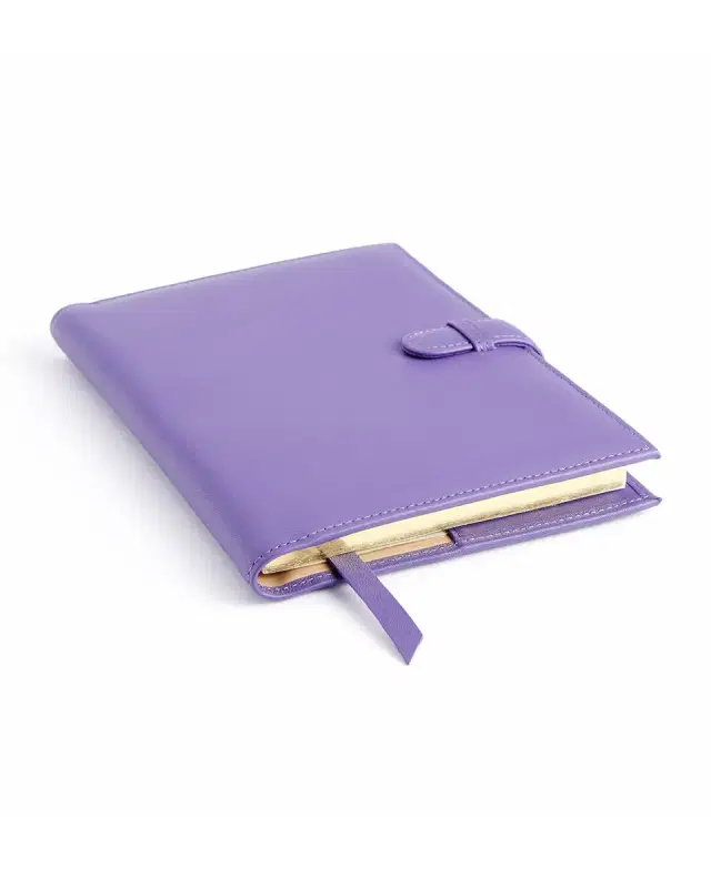 ROYCE New York Monogrammed Leather Executive Journal with Rollerball Pen