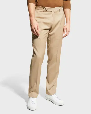 ZANELLA Men's Parker New Basic Wool Pants | Thumbnail 4 ZANELLA Men's Parker New Basic Wool Pants | Thumbnail 4