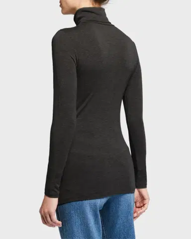 Majestic Filatures Viscose Jersey Turtleneck | Thumbnail 2