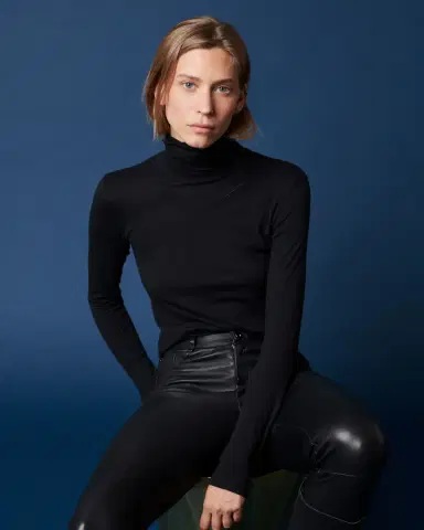Majestic Filatures Viscose Jersey Turtleneck | Thumbnail 4
